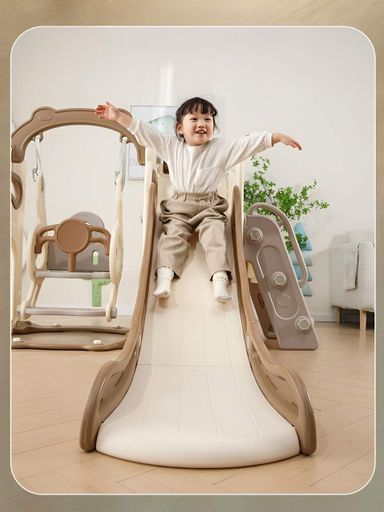 Ігровий комплекс 4в1 Terrio Teddy Жовто-білий (1245680)