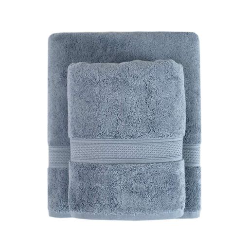 Полотенце махровое Lotus Home - Grand soft twist denim деним 50x90 (1246236)