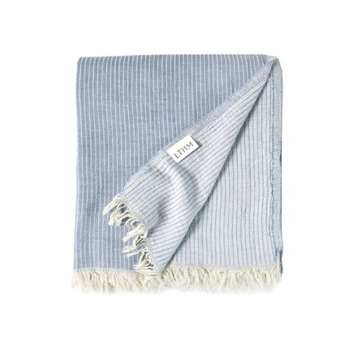Покривало Lotus Home - Premium Stripe синій 190x225 (1246468)