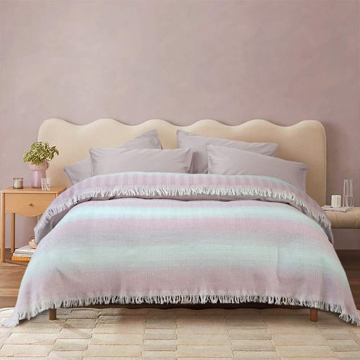 Покрывало Lotus Home - Lagos розовый/мятный 230x240 (1246645)