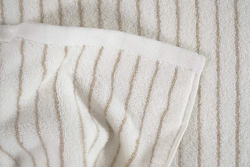Рушник Lotus Home Готель Premium - Microcotton Stripe Ecru-Kahve 90x150 550 г/м² (1246665)