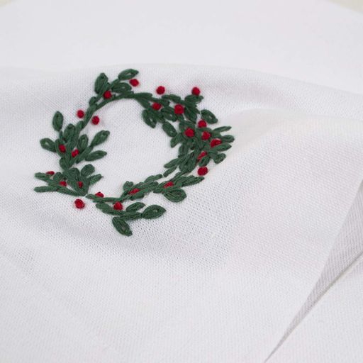 Набір столових серветок Lotus Home - Christmas Mistletoe 48x48 (2 од) (1246868)