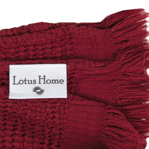 Набор полотенец Lotus Home - Rius red красный 30x50 (3 шт.) (1246872)