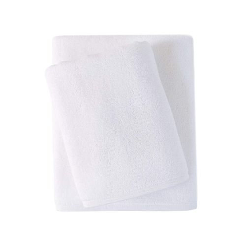Рушник махровий Lotus Home - Total soft white білий 70x140 (20/2) 500 г/м² (1246905)