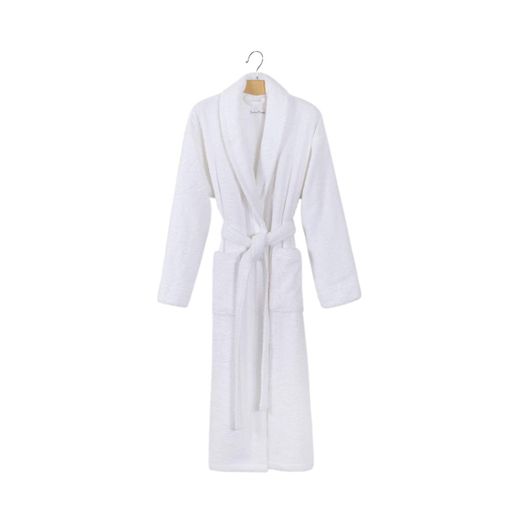 Халат махровый Lotus Home - Basic Soft белый L (1246941)