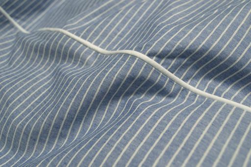 Постельное белье Lotus Home - Premium Percale Stripe синий евро (1247235)