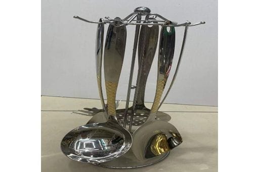 Набір кухонного приладдя з 6 предметів з нержавіючої сталі XPRO CD-27 (44329-CD-27_460) (1247553)