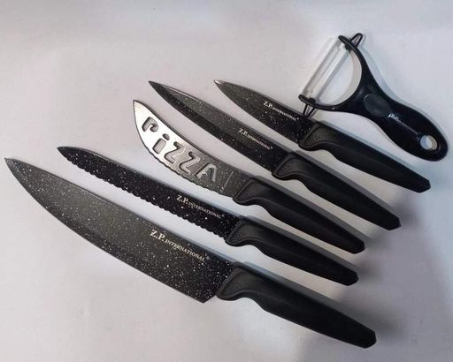 Набор ножей для кухни XPRO с коричневой ручкой Kitchen knife (43745-B821_277) (1247568)