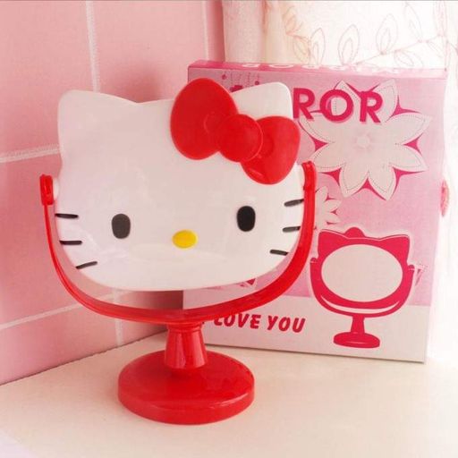 Дитяче настільне дзеркало R&G Kitty червоне (1248217)