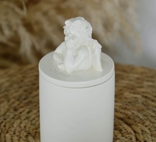 Аромасвічка CUPID SANTAL BEIGE 100% WOOD WAX 165g 35h Гранд Презент NAC 1102 (1248545)