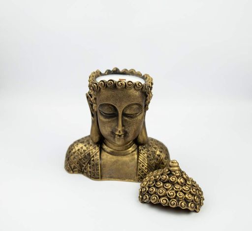 Аромасвічка BUDDHA SANDAL BRONZE 100% WOOD WAX 140g 30h Гранд Презент NAC 1062 (1248566)