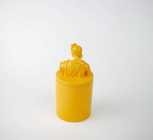 Аромасвічка APOLLO BURLEY VANILLA YELLOW 100% WOOD WAX 165g 35h Гранд Презент NAC 1022Y (1248596)
