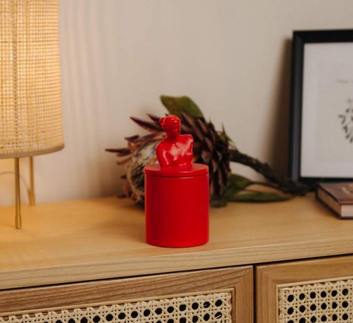 Аромасвічка VENUS CHERRY BLOSSOM RED 100% WOOD WAX 165g 35h Гранд Презент NAC 1011R (1248607)