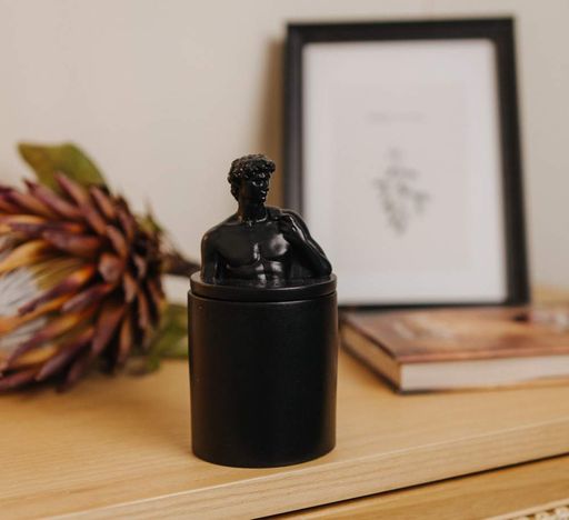Аромасвічка DAVID AGARWOOD BLACK 100% WOOD WAX 165g 35h Гранд Презент NAC 1006BL (1248609)