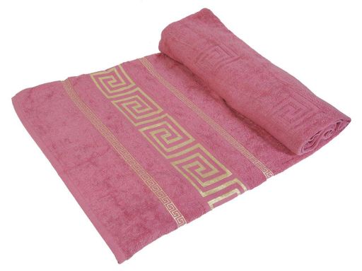 Простынь махровая Parisa J-038 Caesar розовый 200x220 (400 гр/м2) (1248792)