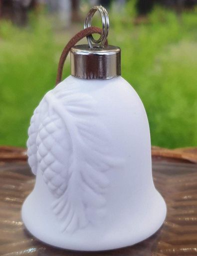 Дзвіночок порцеляновий Gloria fine porcelain Bavaria Handwork Bayreuth Made in Germany шишка, h-7,5 см (1248927)