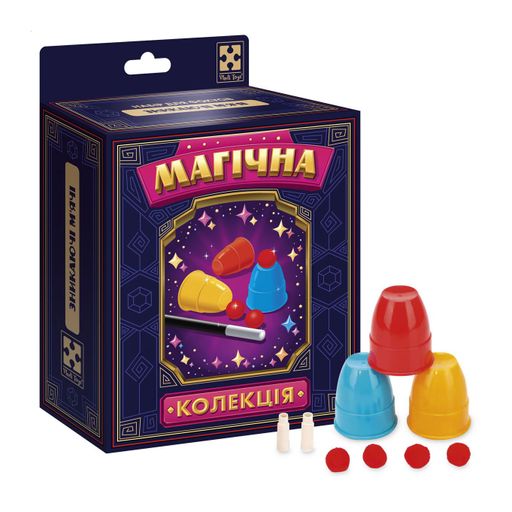 Настольная игра Набор для фокусов Vladi Toys Магічна колекція Зникаючі м'ячі, 9 элементов, от 8 лет (VT6012-09)