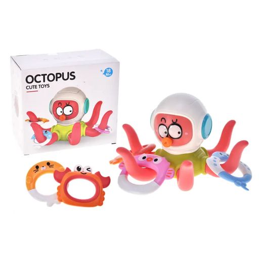 Игрушка для купания YG Toys Осьминог, от 1.5 года, 18*10.2*15.8 см (Q05Y)