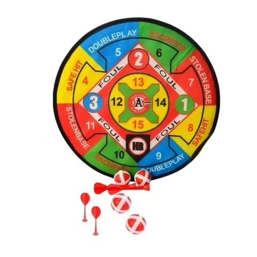 Детский набор для игры в дартс YG Toys на липучках, от 3 лет, 37*3*42 см (A058)