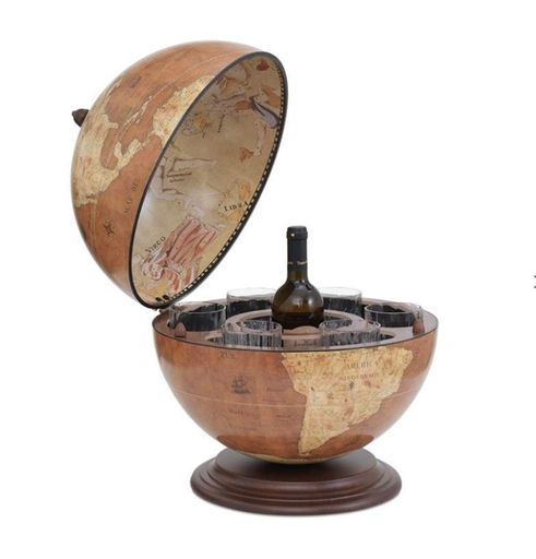 Глобус-бар настільний Zoffoli, Giove-Rust, h-50см, d-40см (248-0026) (1251406)