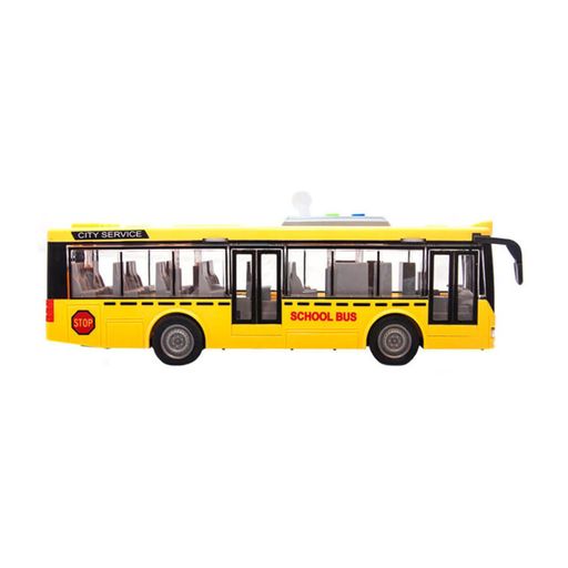 Детская игрушка YJF Школьный автобус, инерционный, от 3 лет, 32*11*16.5 см (A1119-1)