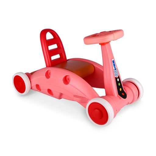 Дитячий толокар 3 в 1 QICHUNYING TOYS Трансформер в гойдалку-каталку, 38*32*62.5 см (WFM800122)