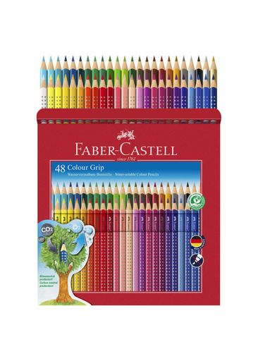 Набір олівців 48 кол. FABER CASTELL Grip 2001 акварельні тригранні (112449) (1253306)