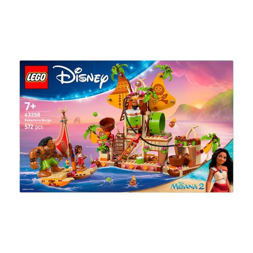 Конструктор LEGO Disney Моана 2: Баржа Какамора, 572 деталі, від 7