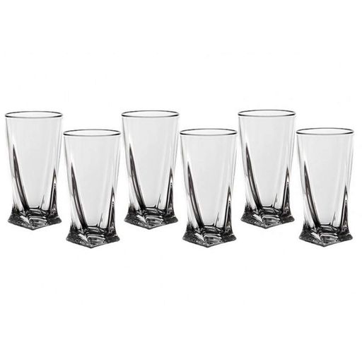 Стаканы Bohemia Quadro 350 мл 6 шт (2k936/99A44/350) (1254976)