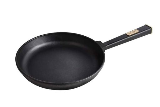 Сковорода Brizoll Optima Black чугунная с ручкой 28 см (O2840-P1) (1255394)