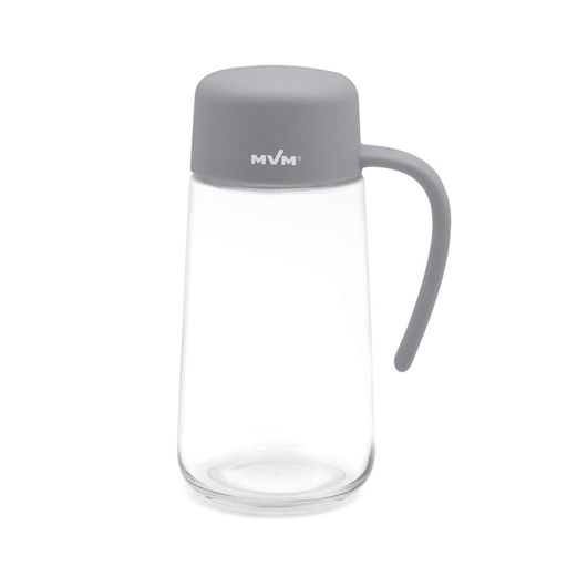 Емкость для масла и уксуса МВМ My Home 1 л Прозрачная (KP-09 M T/GRAY) (1255431)