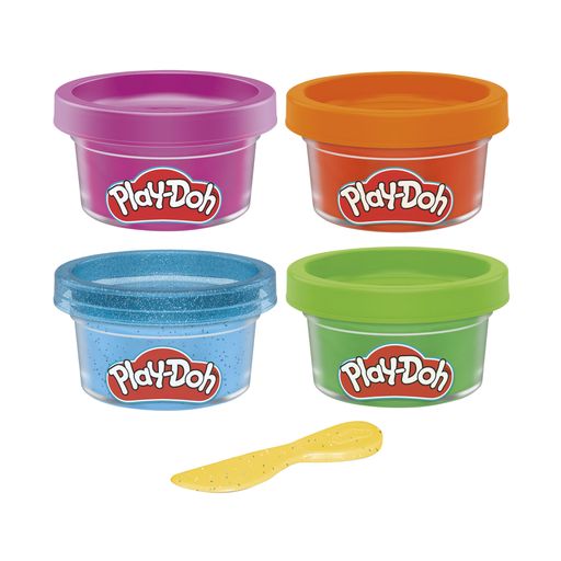 Набор массы для лепки Play-Doh Irresistible Mini Theme 1, от 3 лет, 4 баночки (F7172/F7558)
