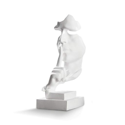 Статуэтка декоративная MVM MY HOME Лицо-1 Белая (DH-ST-05 WHITE) (1255815)