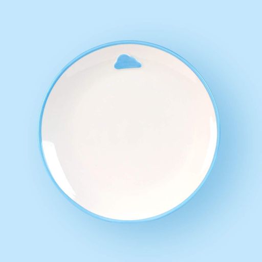 Тарелка обеденная детская МВМ MY HOME 20 см Голубая (KP-46 BLUE) (1255820)