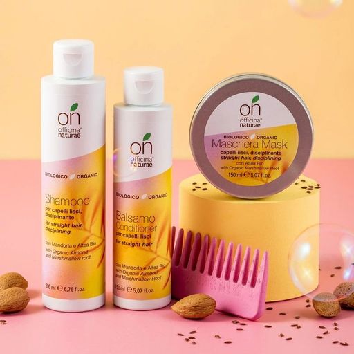 Органічний розгладжувальний шампунь Officina Naturae Shampoo For Straight Hair Disciplining для прямого волосся, 200 мл