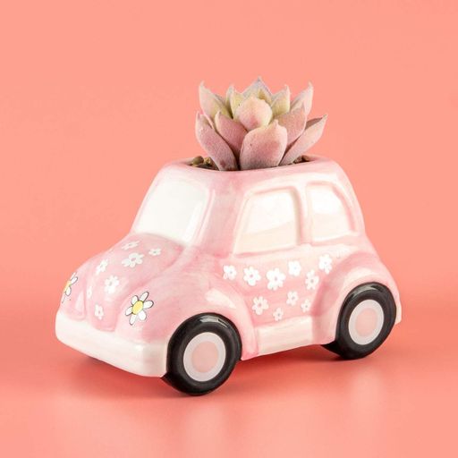 Штучна рослина в горщику МВМ MY HOME 8 см Рожевий/зелений (DH-FLOWERS-23 GREEN/PINK) (1255878)