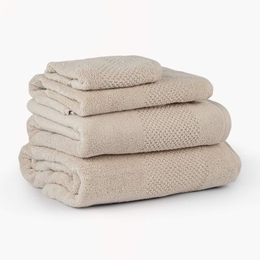 Рушник МВМ MY HOME «БРИЗ» 30х50 см Бавовна Бежевий (BT-01 S BEIGE) (1256260)