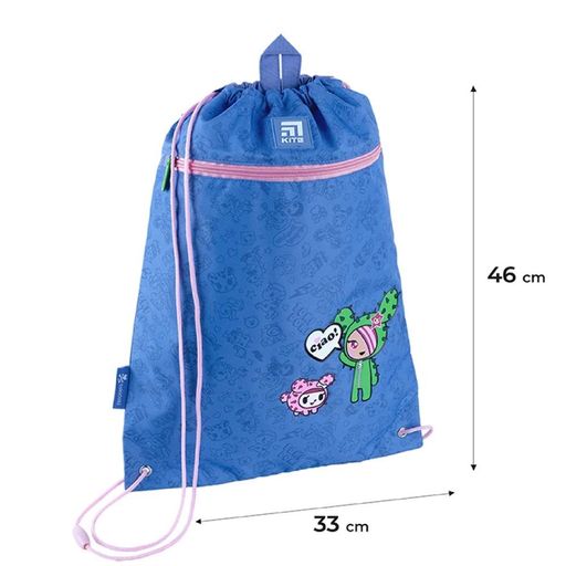 Сумка для взуття Kite Tokidoki синя TK24-601M-1 (1256367)