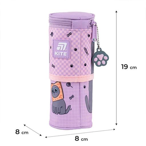 Пенал без наповнення Kite Lazy Cats K25-684-3 (1256870)