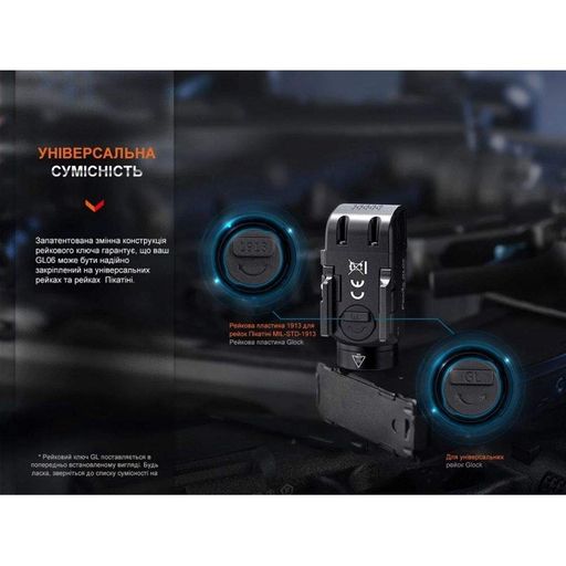 Ліхтар до пістолета Fenix GL06-365 (1257012)