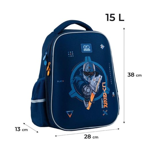 Рюкзак GoPack Education полукаркасный GO24-165M-8 Cyber Game (1258703)