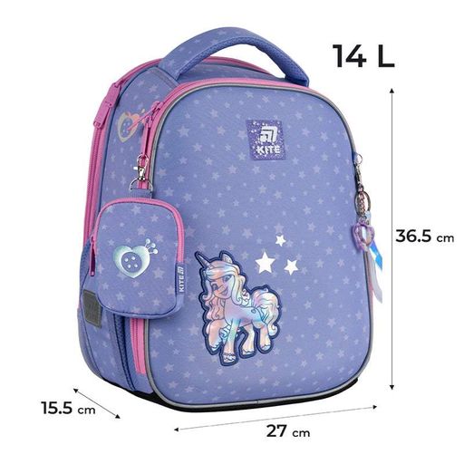 Рюкзак школьный каркасный Kite Education My Little Pony LP25-555S 4063276197870 (1259209)
