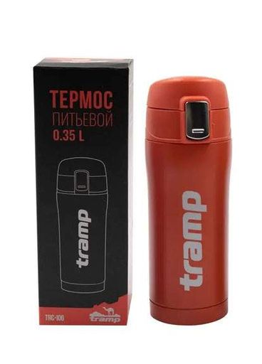 Термос Tramp Snap 0,35 л Помаранчевий TRC-106-orange (UTRC-106-orange) (1260562)