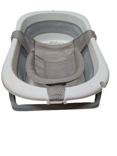 Гірка дитяча натяжна в ванночку сіра Babyhood BH-211G (1261312)