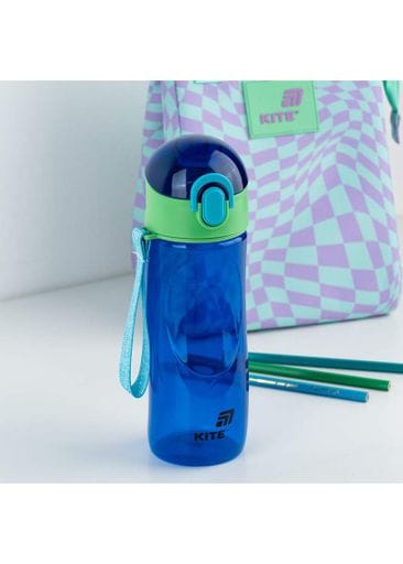 Бутылка KITE для воды 530 мл синяя (K25-400-3) (1261453)