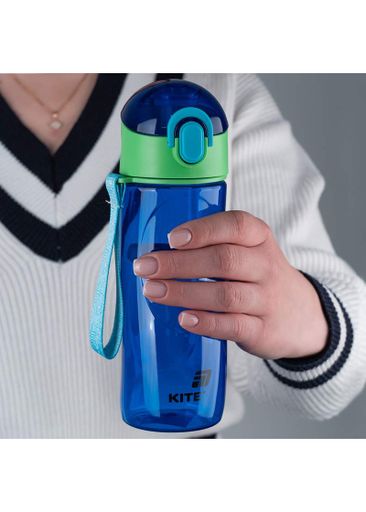 Бутылка KITE для воды 530 мл синяя (K25-400-3) (1261453)