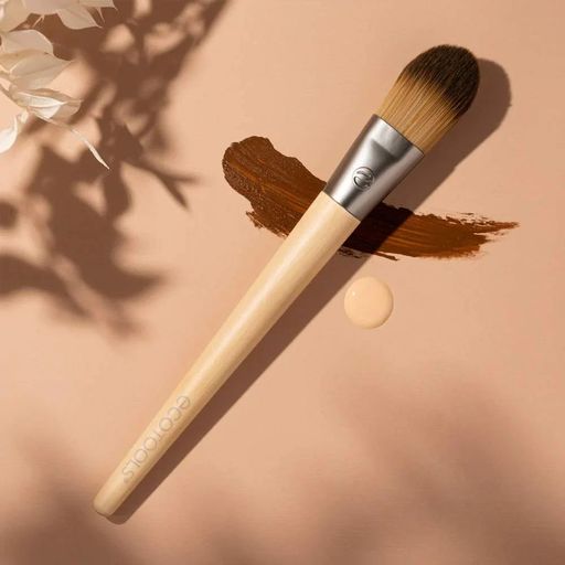 Пензель для тональної основи EcoTools Flat Foundation, 1 шт