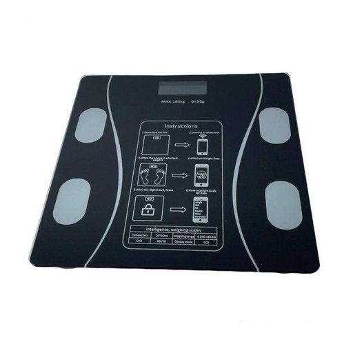 Ваги на підлогу розумні RIAS A-8003 Bluetooth до 180 кг Black (3_01548) (1263809)