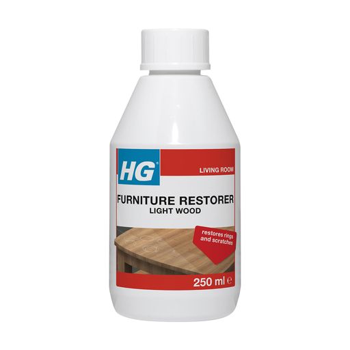 Восстанавливающая полироль для мебели из древесины светлого цвета HG Furniture Restorer Light Wood, 250 мл