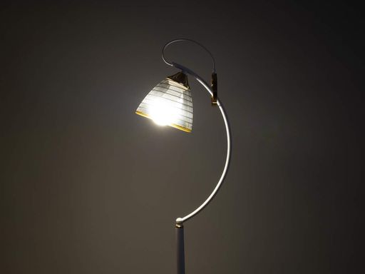 Торшер класичний LK-728F/1 E27 WH+FG Brille 25-387 (1264055)